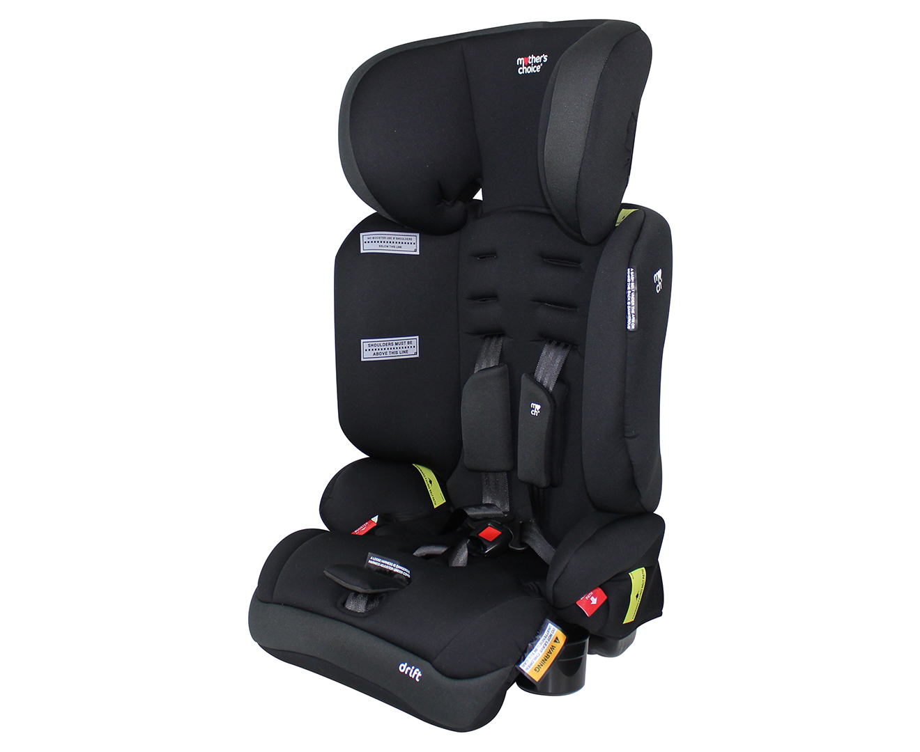 Mother s Choice Drift Convertible Booster Car Seat Catch .nz