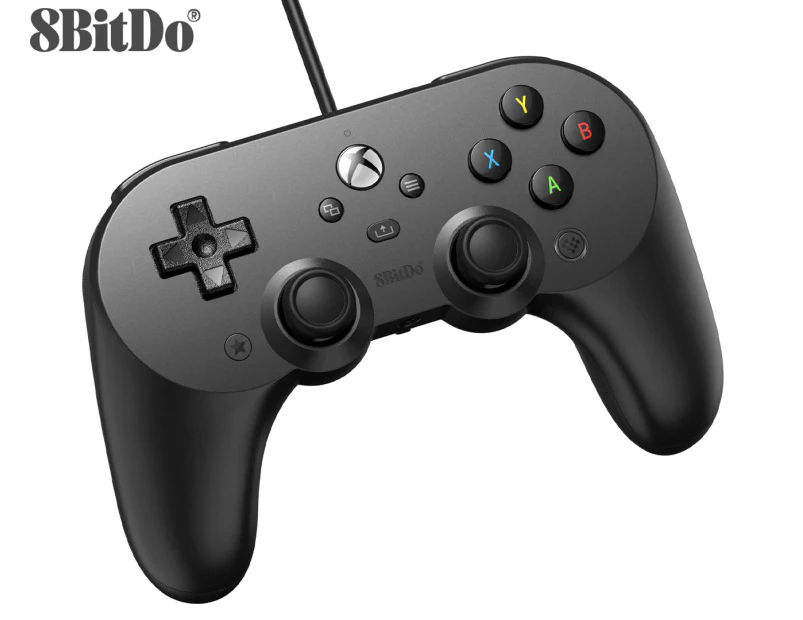 8BitDo Pro 2 USB Wired Controller For Xbox One & Series X/S/Computer/PC Black