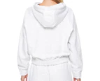 All About Eve Women's Old School Hoodie - Snow