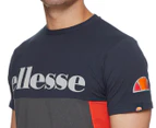 Ellesse Men's Franka Tee / T-Shirt / Tshirt - Navy