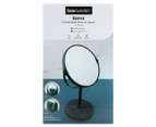Boxsweden 31.5cm Bano Double-Sided Mirror On Stand - Black