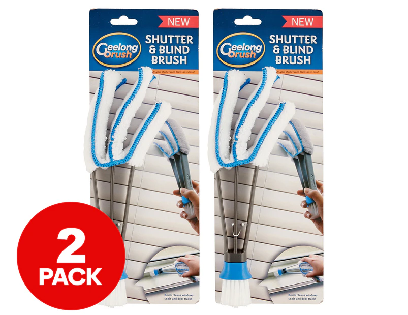 2 x Geelong Brush Blind & Shutter Brush