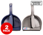 2 x Zilch Dustpan And Brush Set