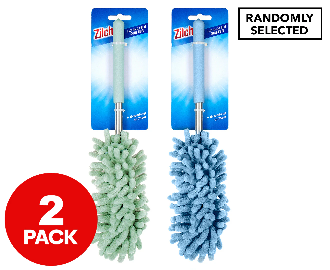 2 x Zilch Telescopic Duster - Randomly Selected