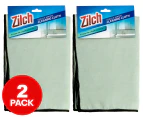 2 x Zilch Glass & Mirror Cleaning Cloth
