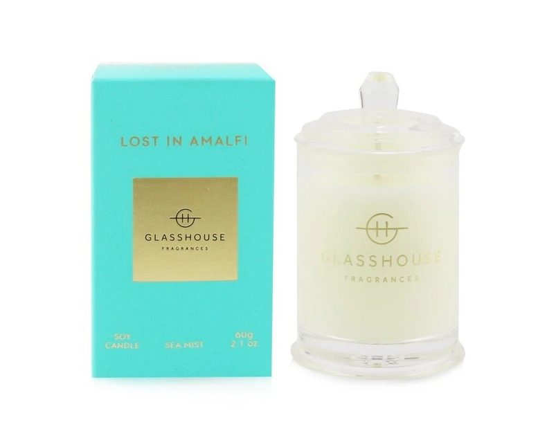 Glasshouse Triple Scented Soy Candle  Lost In Amalfi (Sea Mist) 60g/2.1oz