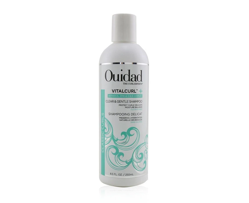 Ouidad VitalCurl Plus Clear and Gentle Shampoo by Ouidad for Unisex - 8.5 oz Shampoo