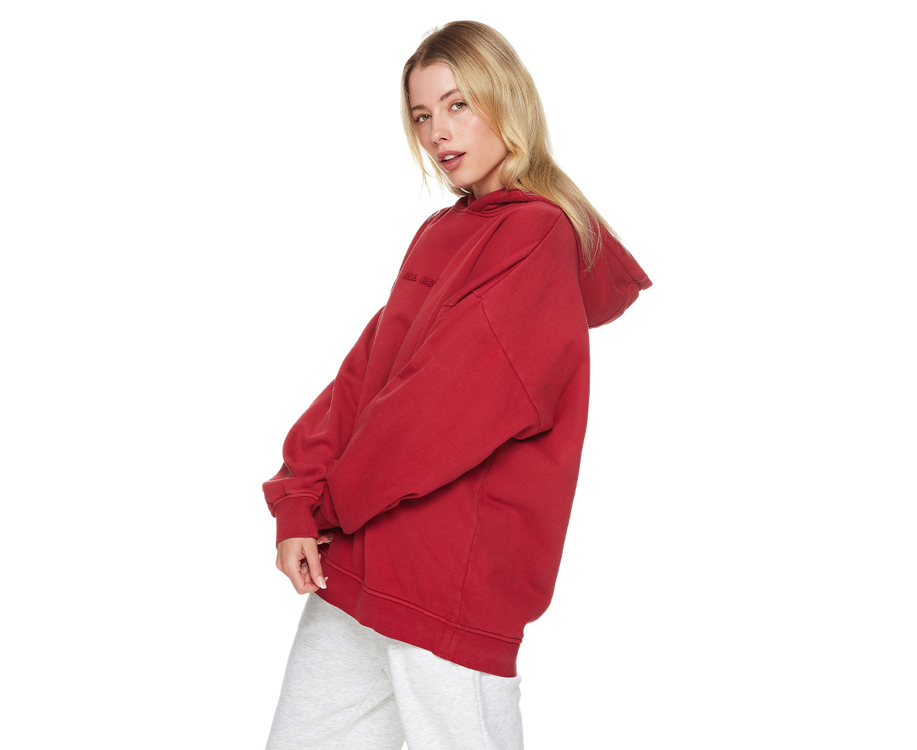 All About Eve Women's Madeline Oversized Hoodie - Plum | Catch.co.nz