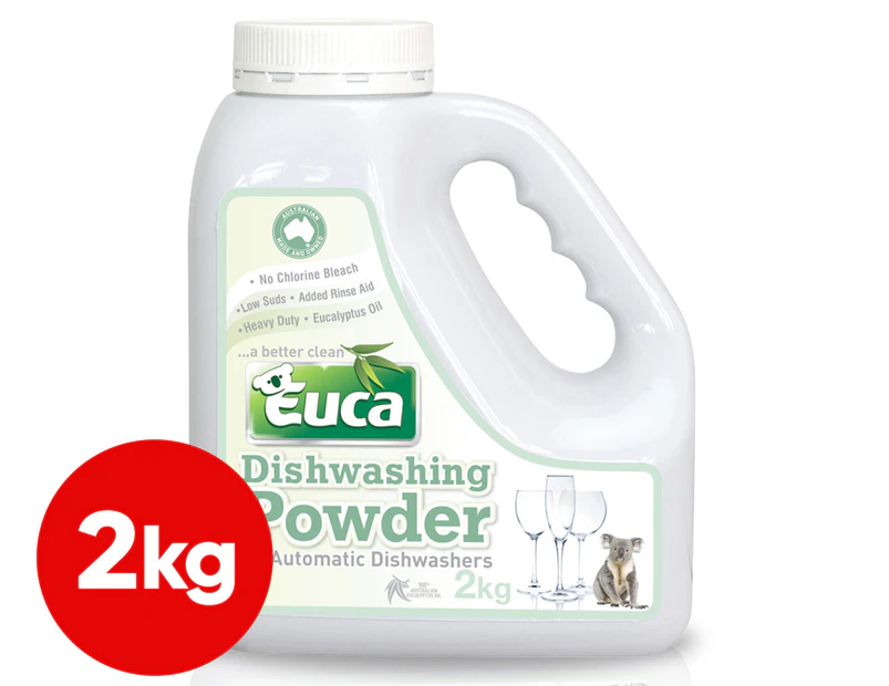 Euca Dishwashing Powder Concentrate Eucalyptus 2kg