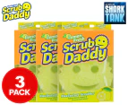 3 x Scrub Daddy Lemon Fresh Scrubber