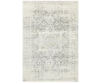 Summon Dream White Silver Transitional Rug