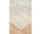 Summon Dream White Silver Transitional Rug