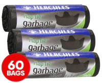 Hercules Twin Zip Resealable Storage Bags Large 40 Pack