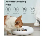 TODO Automatic Pet Feeder 180ml x6 Meal Digital Lcd Dog Cat Food Bowl Timer White