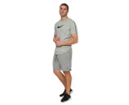 Nike Men's Jordan Essentials Fleece Shorts - Carbon Heather White