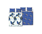 Batman Tech Rotary Double Duvet/Doona/Quilt Cover and Pillowcase Set