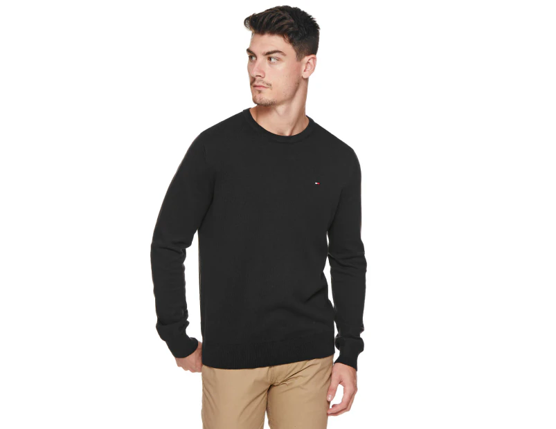 Tommy Hilfiger Men's Atlantic Crewneck Sweater - Deep Black