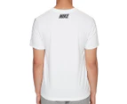 Nike Sportwear Men's Repeat Short Sleeve Tee / T-shirt / Tshirt - White/Black