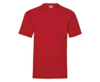 Fruit Of The Loom Mens Valueweight Short Sleeve T-Shirt (Brick Red) - BC330