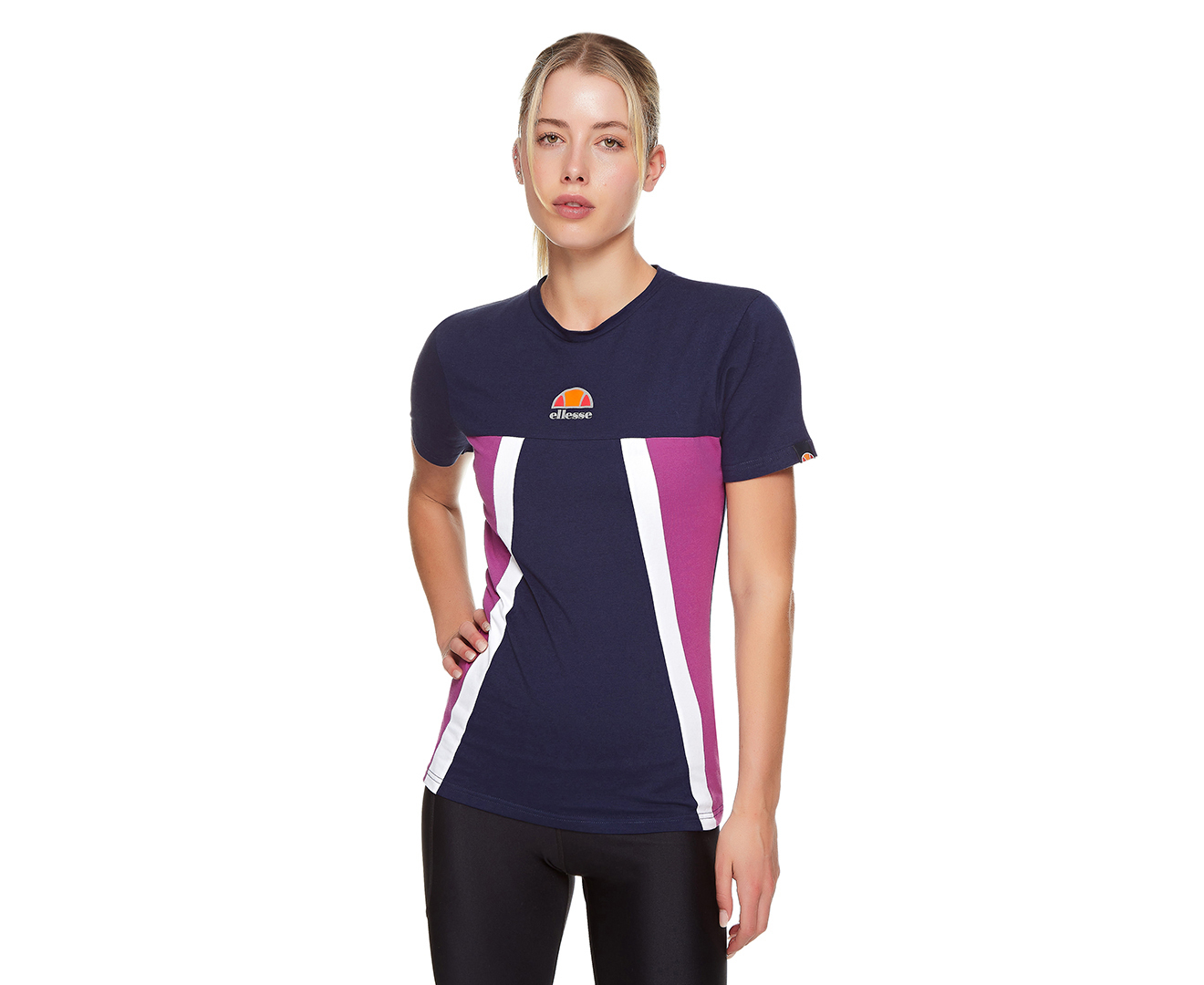 Ellesse Women's Frankia Tee / T-Shirt / Tshirt - Navy | Catch.com.au