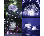 20M 200Led Starry String Lights Firefly Lights Fairy Light Battery Operated Waterproof for Bedroom - Cool White