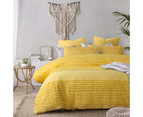 Vintage Design Homewares Betty Banana Cotton Quilt Cover Set