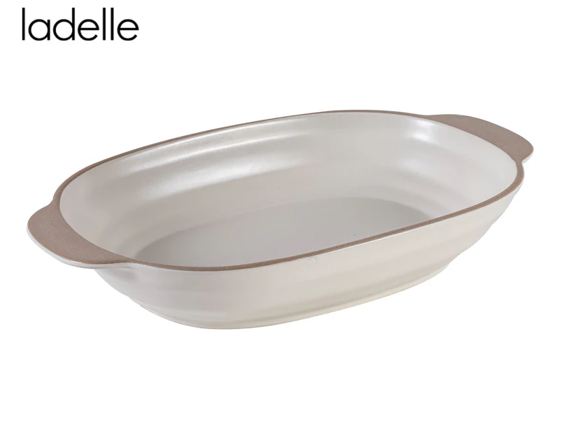 Ladelle 31cm Clyde Oval Baking Dish - Coconut