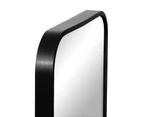 Cooper & Co. Elle 120cm Rectangle Leaning Wall Mirror Black