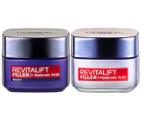 L'Oréal Revitalift Filler +Hyaluronic Acid Deep Replumping Anti-Ageing Day & Night Duo