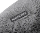 Paws & Claws 102x89cm Calming Plush Lounger - Grey
