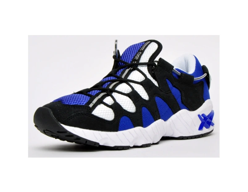 Asics Mens Gel-Mai Trainers Lace Up FuzeGEL Cushioned Fitness Gym Sports Shoes - Blue/Black
