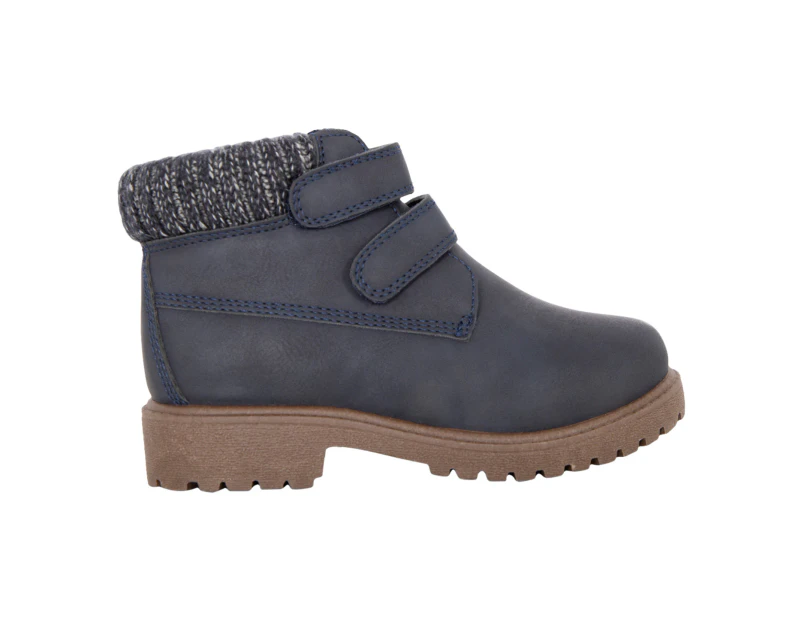 Abel 8 Mile Touch Fastening Ankle Boot Boy's - Navy