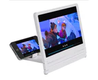 3X Zoom Magnifying Glass Screen Folding HD Amplifier Smart Phone Holder