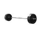 Everfit 28kg Barbell Set Weight Plates Bar Lifting Bench 168cm