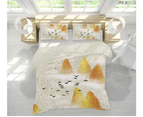 3D Golden Mountains 16044 Quilt Cover Set Bedding Set Pillowcases Duvet Cover KING SINGLE DOUBLE QUEEN KING