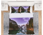 3D Forest Lake 12215 Quilt Cover Set Bedding Set Pillowcases Duvet Cover KING SINGLE DOUBLE QUEEN KING