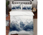 3D Mountain Sea 12048 Quilt Cover Set Bedding Set Pillowcases Duvet Cover KING SINGLE DOUBLE QUEEN KING