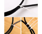100X Cable Ties Zip Ties Nylon UV Stabilised Bulk Black Cable Tie