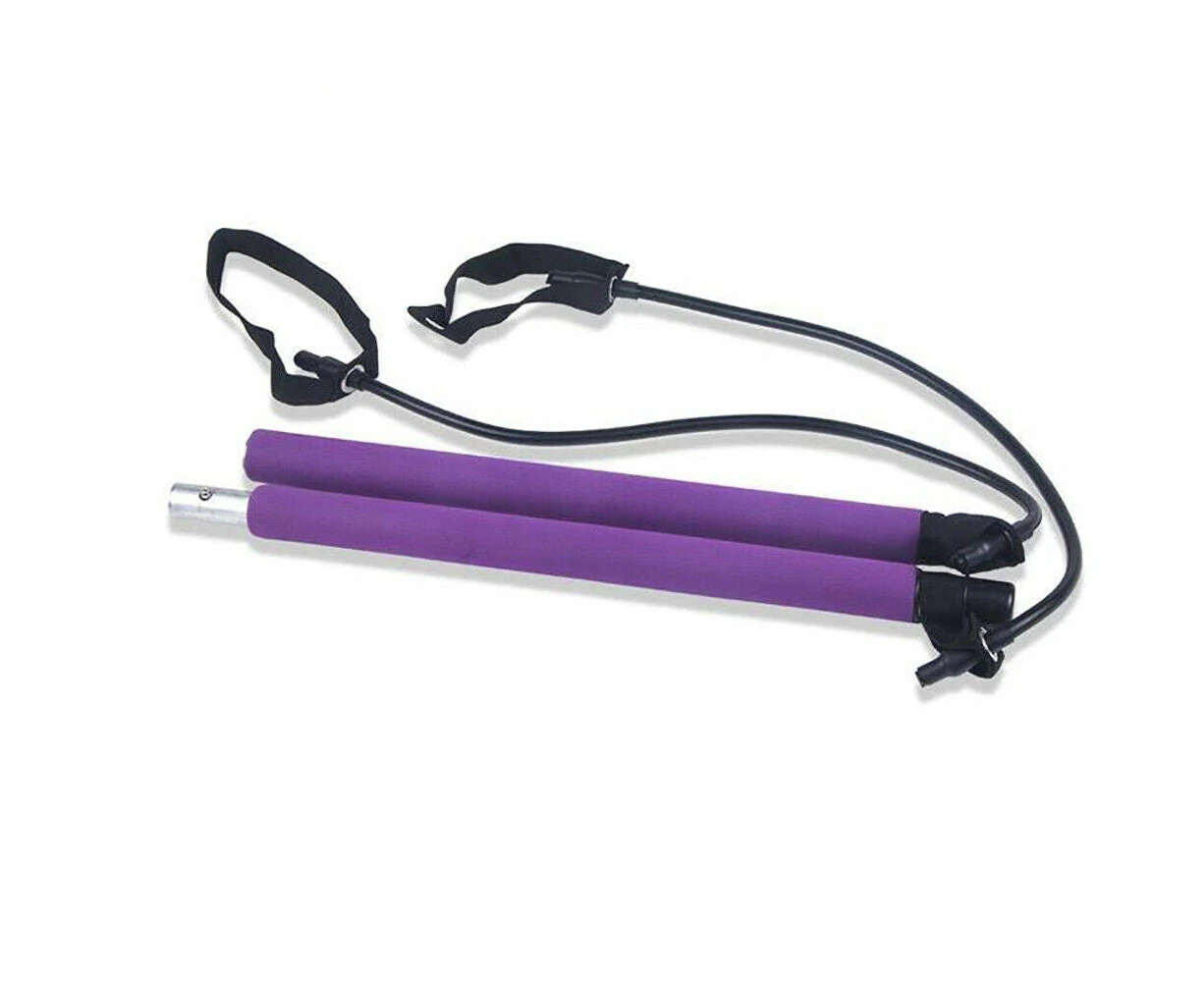 Portable Pilates Bar kit Pilates Stick Yoga Fitness Gymstick