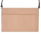 GUESS Kalei Mini Flap Crossbody Bag - Caramel