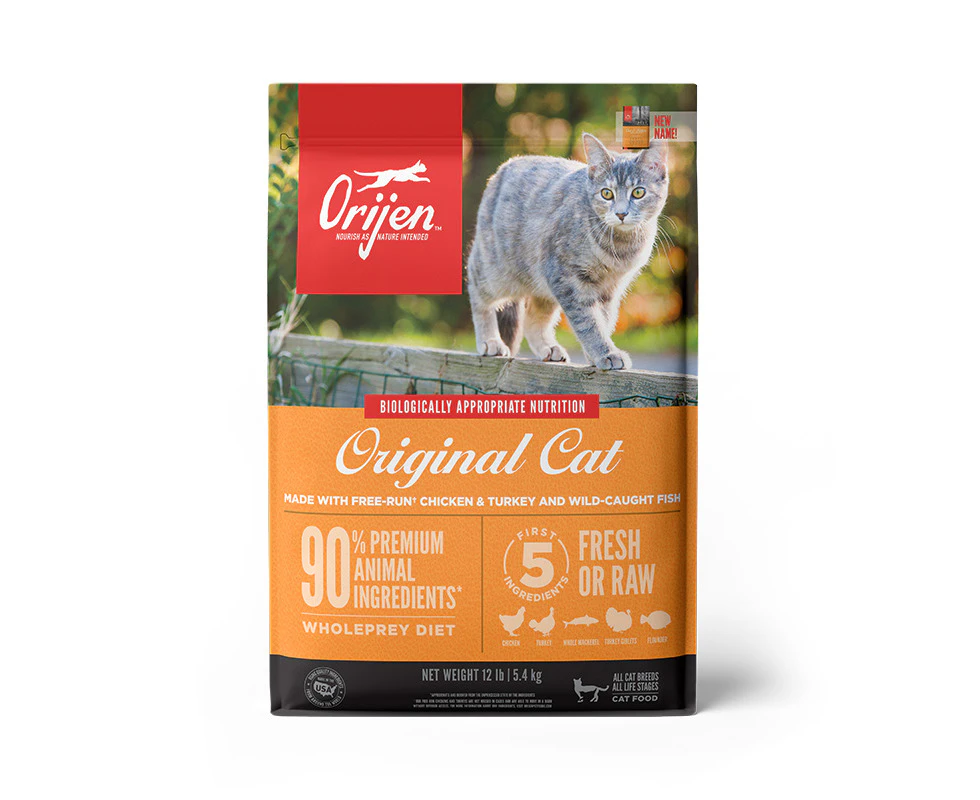 Orijen Cat & Kitten Biologically Appropriate Dry Cat Food 5.4kg