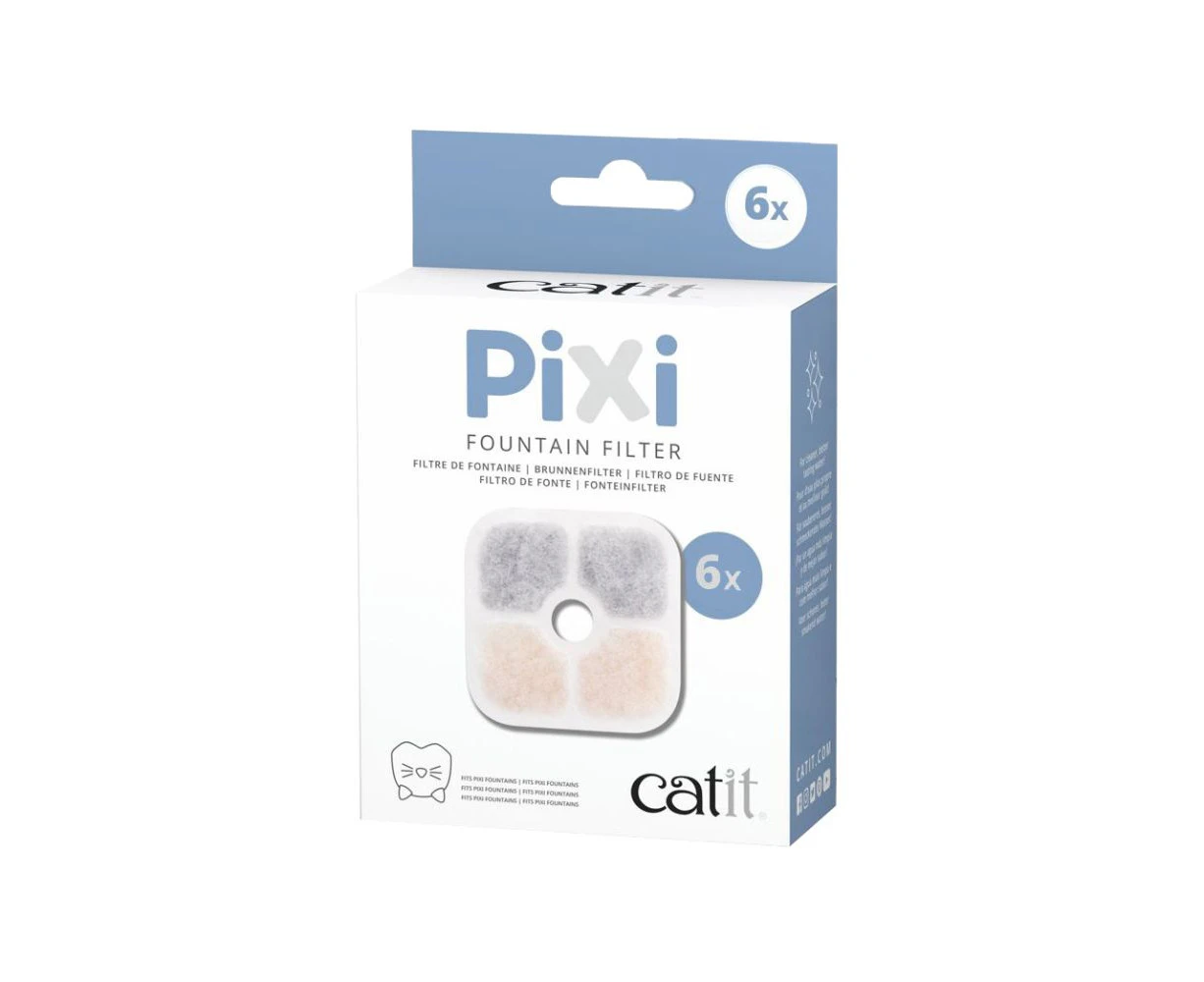 Catit  Pixi Cat Fountain Filter Cartridge 6 Pack