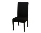 Dining Chair Cover Set Multi-colour - Black-8PCS