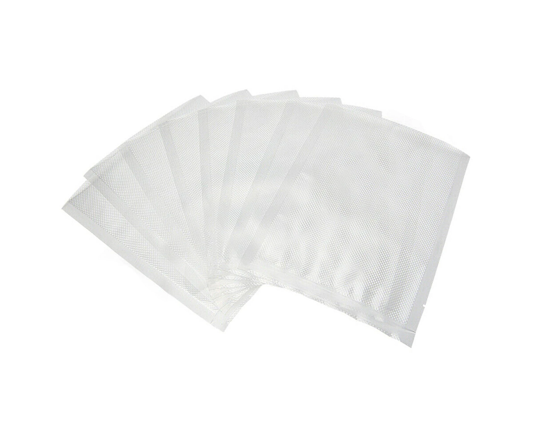 100 X Vacuum Sealer Bags Precut Food Storage Saver Heat Seal Cryovac