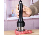 21 Needles Meat Tenderizer Hammer Pin FZ Beef Meat Stainless Steel - Black