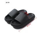 Technology-Super Soft Home Slippers Black