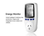 240V Power Watt Meter Energy Monitor Consumption Electricity Usage Equipment