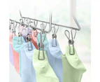 25-360x Stainless Steel Clothes Pegs Hanging Clip Pins Laundry Windproof Clamp