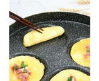4 Holes Frying Pan Non Stick Skillet Eggs Pancake Steak Pan Kitchen Cookware