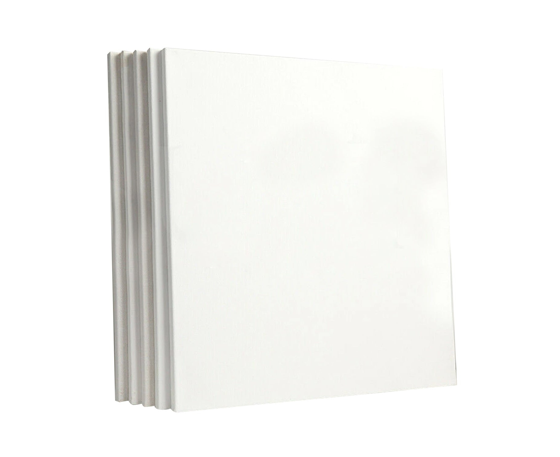 5 pack of 50x60cm Artist Blank Stretched Canvas Canvases Art Large White  Range Oil Acrylic Wood